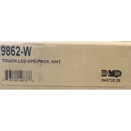 Dmp 9862-w Wireless Touchscreen Keypad Nib