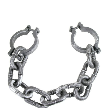 T*5075，Plastic Simulation Chain Prisoner Iron Chain Bar Party Decoration Haunted House，P*5075 BL1
