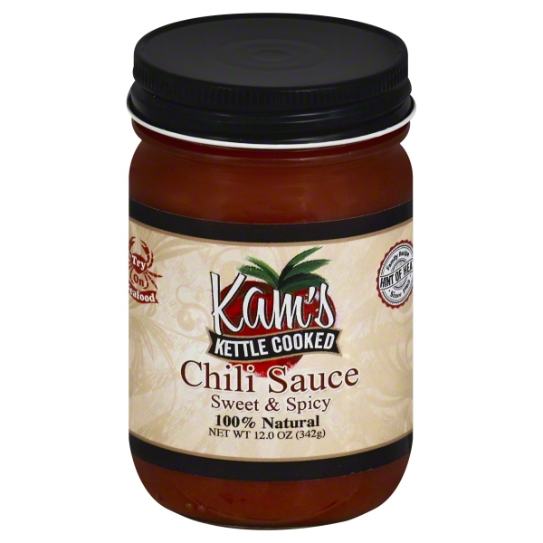 FODMAPs, Gluten & More Kam's Kettle Cooked Sweet & Spicy Chili Sauce
