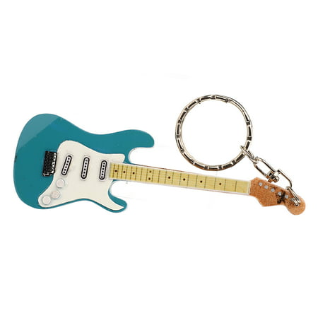 Guitar Keyring  Portable Metal Guitar Keychain Exquisite for Music Lover for Daily Life Work 01 02 03 04 06 07 08 09 10