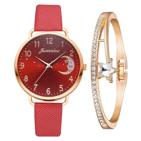 Usupdd Luxury Quartz Watches Stainless Steel Dial Casual Bracele Wrist Watch Usupdd WCC220815-9545