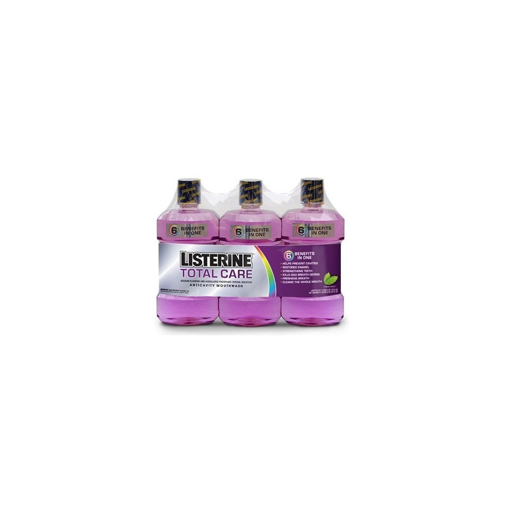 Listerine Total Care Mouthwash 3 Pack