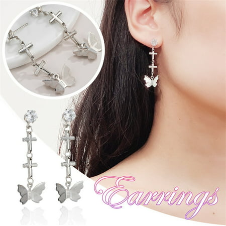 Usupdd Earrings Antler Deer Earpin Boho Ear Crawler Wrap Earring Bohemian Jewelry Gift Usupdd 220815-2658