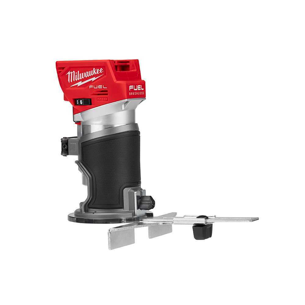 Milwaukee 2723-20 M18 FUEL Cordless Compact Router + (2) 5.0 Ah Batteries thumbnail