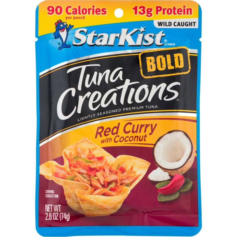 StarKist Tuna Creations BOLD Red Curry with Coconut - 2.6 Oz Pouch
