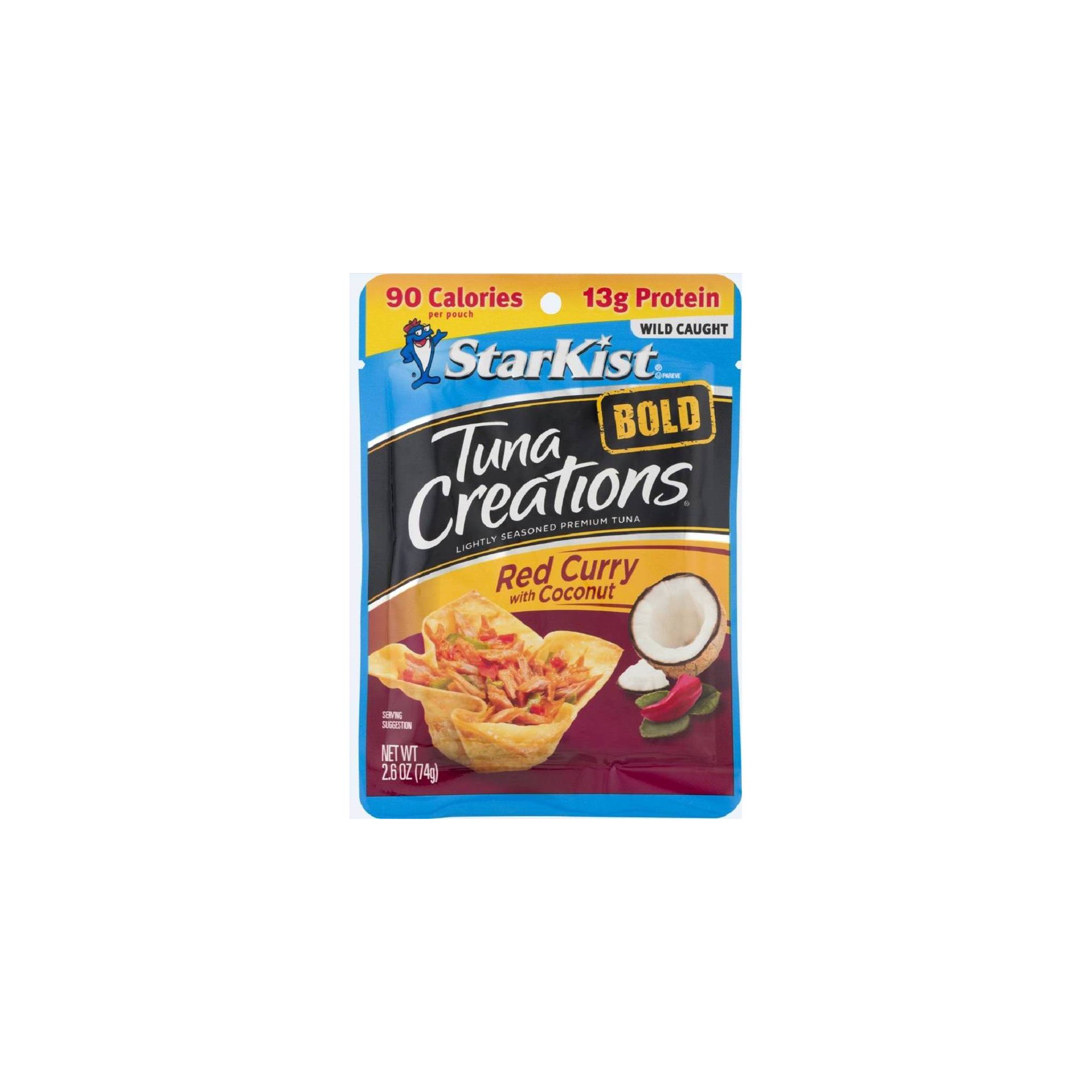 StarKist Tuna Creations BOLD Red Curry with Coconut - 2.6 Oz Pouch thumbnail