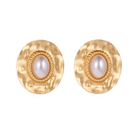 MIANHT Retro Personality Creative Shell Shaped Bead Earrings Ladies Jewelry Gift - 2022 FashionRetro Personality Creative B-#2292