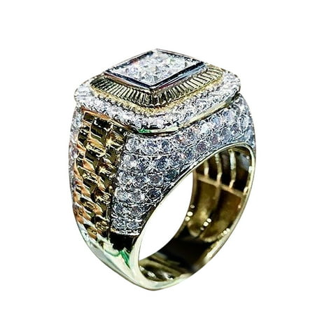R#6249，Business Men Fashion Jewelry Boyfriend Gift Ring Wedding Ring Jewelry Size 6-13，P#6249 OG2