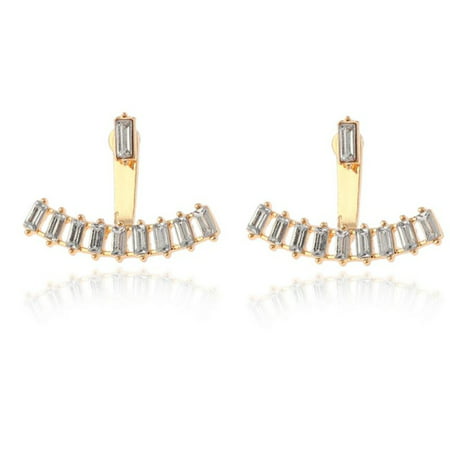 Usupdd Personality Earrings Leaves Beautiful Diamond Earrings Irregular Mesh Usupdd WCC220815-4875