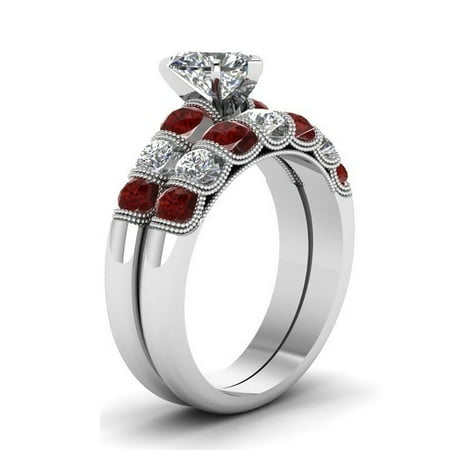 Usupdd Valentine S Day Engagement Wedding Ring Heart Shaped Ring Alloy Jewelry Usupdd WCC220815-5954
