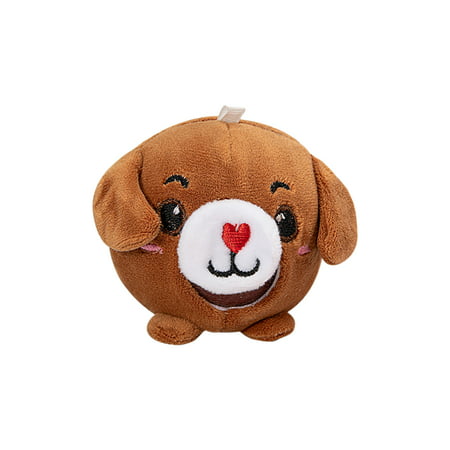 Usupdd Plush Cute Pet Decompression Vent Ball Toy Pinch Music Keychain Decompression Artifact Small Pendant100ml Usupdd 220810-5499