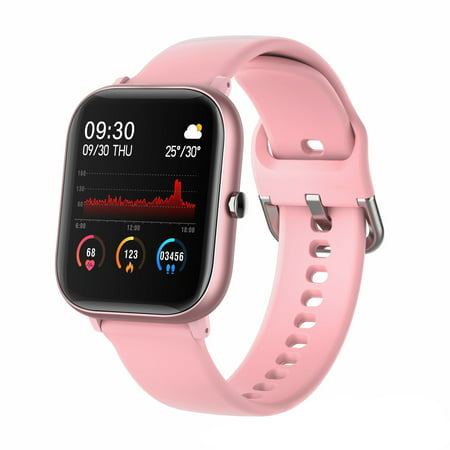MIANHT P8SE Smart Watch Body Temperature Monitor Weather Display Smart Watch Exercise Sleep Heart Rate Monitoring - 2022 P8SE Smart Watch S-#9546