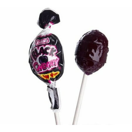 15 Piece Black Cherry Charms Blow Pops