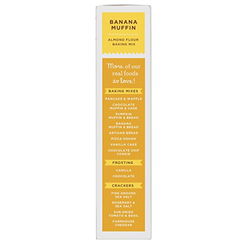 Simple Mills Banana Muffin & Bread Almond Flour Baking Mix, Gluten Free, Paleo, Natural, 9.0 Ounce Boxes (Pack of 3) thumbnail