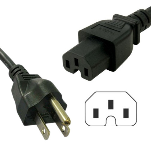HQRP 6ft AC Power Cord for Cisco WS-C5518 5509  CAB-7KAC-15  PWR-C45-1000AC 4500  WS-C4008 4000  PWR-C49-300AC 4948 Mains Cable