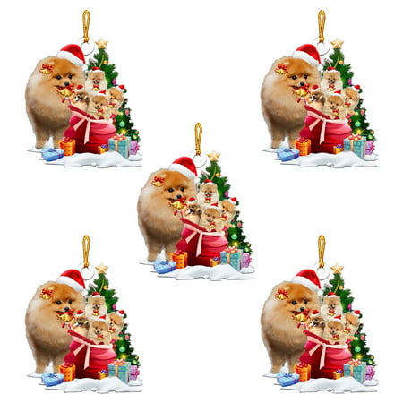 MIANHT Christmas Ornament Lovely Tree Gift Ornament Christmas Tree Hanging Party Decor - 2022 Christmas Ornament Lovely L-#5954
