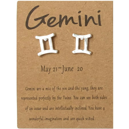 Usupdd Twelve Constellation Earrings Brown Paper Card Constellation Card Earrings Usupdd WAA220815-4742