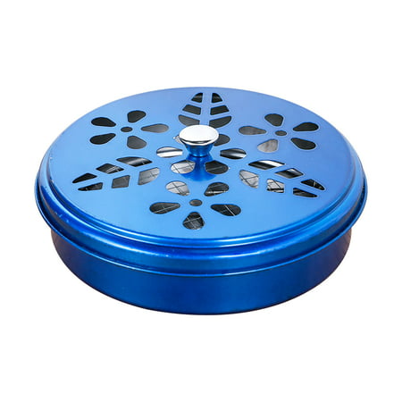 Classical Design Portable Mosquito Coil Holder Box Iron Case Holder with Lid 20ZNQ20A#7681 2022 Latest Classical Design Portable