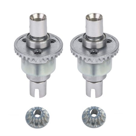 Nrpfell 2 Set Metal Differential with Bevel Gear PX9300-07A for PXtoys Enoze 9300 9301 9302 9303 9304 1/18 RC Car Spare Parts