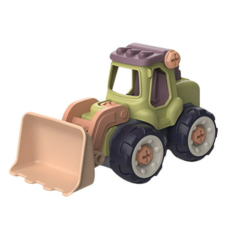 T*6317，Disassemb of Construction Vehicle Excavator Diy Nut Building Construction Toy，P*6317 RL4
