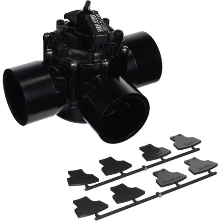 FulnKye 4719 Large 3-Port 2-1/2-Inch to 3-Inch Positive Seal Pool/Spa NeverLube Valve