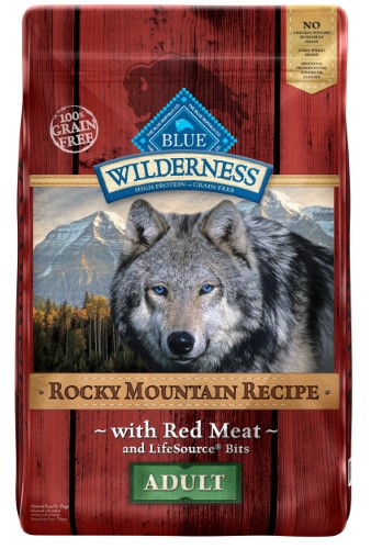 Blue Buffalo Wilderness Adult Rocky Mtn Recipes Red Meat Senior Grain Free 22 Lb by BLUE WILDERNESS