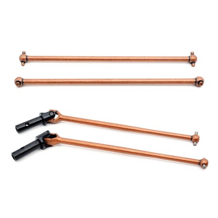 4 Pcs 8159 Rear & 8158 Front Horizontal Shaft for 1/8 ZD Racing 9021 08423 RC Car Upgrade Parts Spare Accessories