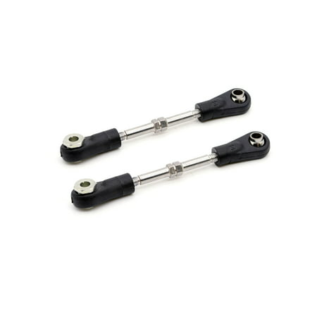 2Pcs Steering Link Rod 120939 7525 for ZD Racing -10 DBX10 10421-S 9102 1/10 RC Car Spare Parts Accessories