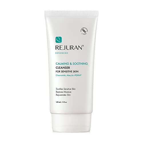 REJURAN Advanced Calming & Soothing Cleanser for Sensitive Skin - Moisturizing Face Wash with Patented Formula