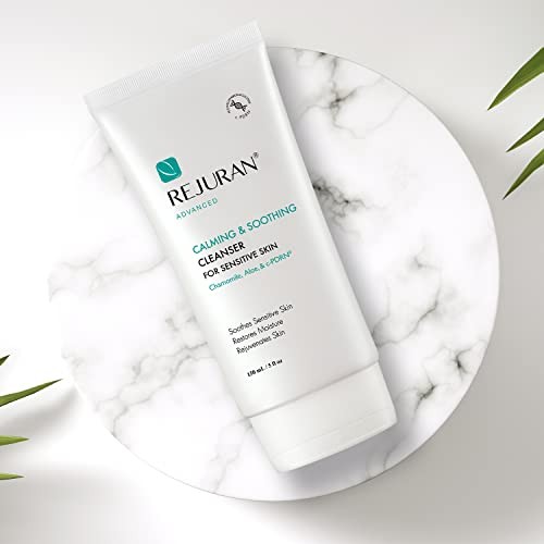 REJURAN Advanced Calming & Soothing Cleanser for Sensitive Skin - Moisturizing Face Wash with Patented Formula thumbnail
