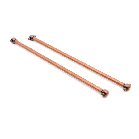 2Pcs 8159 Metal Rear Horizontal Shaft for 1/8 ZD Racing 9021 08423 RC