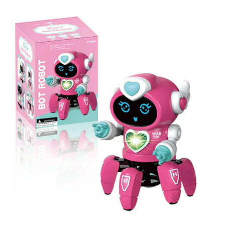 DDgui New Fashion DDgui New Upgraded Electric Robot Toys for Kids Cool Robot LED Lighting Dancing Cool Xmas Toy Gift DDgui LBB220923-9585 DDgui LWW220