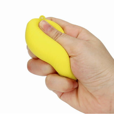 Usupdd Lemon Squishy Slow Rising Squeeze Phone Straps Ballchains Toys WLL220810-4962