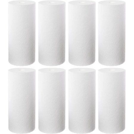 Pentair JIUJIANG DGD-7525 Big Blue Sediment Water Filter  10-Inch  Whole House Heavy Duty Dual-Gradient Density Spun Polypropylene Replacement Filter 