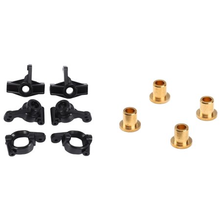 2 Set RC Car Part: 1 Set Front Wheel 1252 Rear Wheel 1253 C-Shaped &1 Set Chassis 6X5.2 Flange Bushing