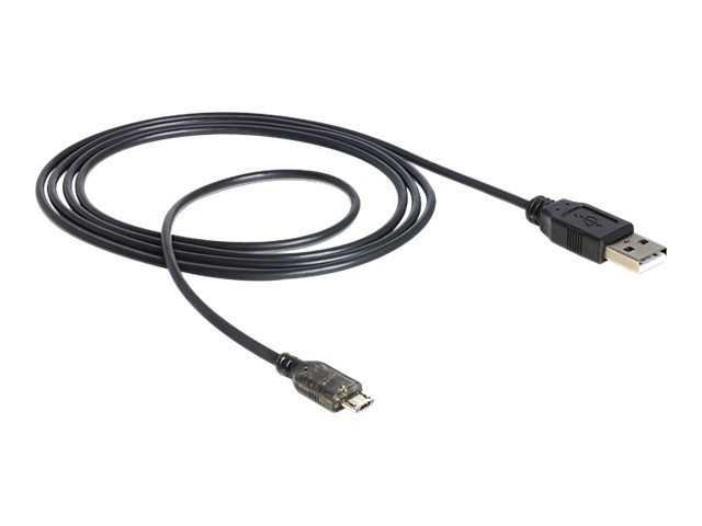 DeLOCK USB 2.0-a - USB Micro-B, 1.5m USB Cable USB a Micro-USB B Black