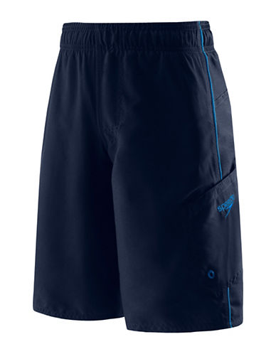 Speedo Marina Volley Board Shorts-BLUE-X-Large