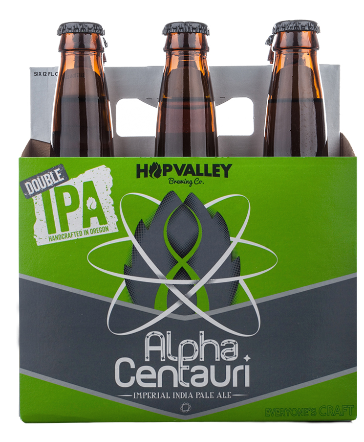 Hop Valley Alpha Centauri IPA, 6 Pack, 12 Fl Oz Bottles