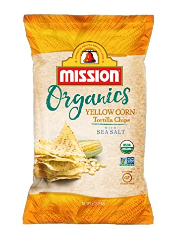Yellow Corn Tortilla Chips with Sea Salt, Yellow Corn