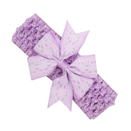 MIANHT Toddler Baby Girls Multiple Colors Bow Hair Band Print Children Hair Accessories - 2022 Toddler Baby Girls J-#6249