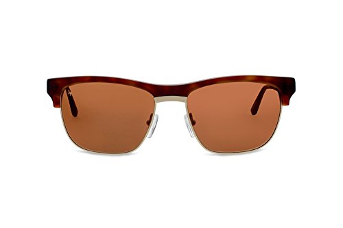 Smoke X Mirros Uncle Albert Unisex Sunglasses SM107 (Matte Tortoise - Brushed Gold, Brown)