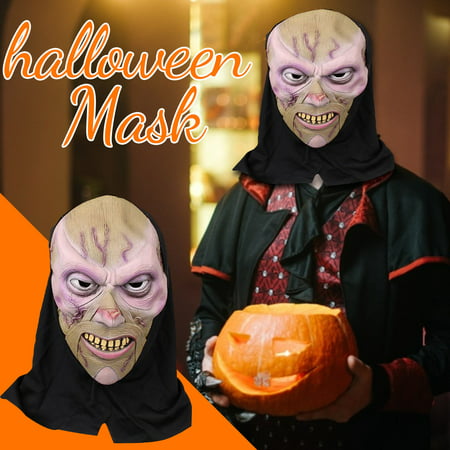 Emulsion Mask of Skull and Ghost Face on Halloween Halloween Decorations-a#3439 2022 Halloween Emulsion Mask of