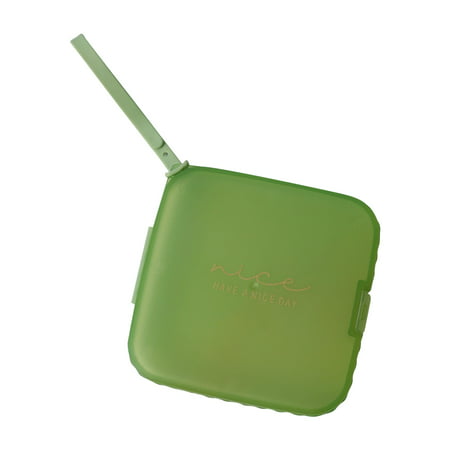 Usupdd Square Mask Storage Box Household Mouth and Nose Mask Storage Box Bag Clip Portable Carry-on Storage Box Usupdd 2022 New Product WBB220906-2564