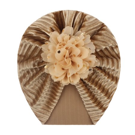 MIANHT Toddler Kids Baby Boys Girls Solid Floral Sequin Hat Beanie Headwear Accessories - 2022 Toddler Kids Baby J-#2292