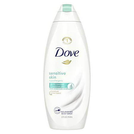 Dove Body Wash for Softer and Smoother Skin Sensitive Skin Hypoallergenic and Sulfate Free Body Wash 22 Oz
