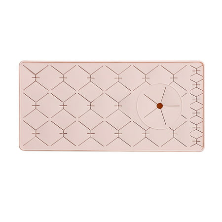 W&1744，Silicone Lipstick Storage Rack Desktop Cosmetics Eyebrow Pencil Multi-Level Rack，P#1744 BG4