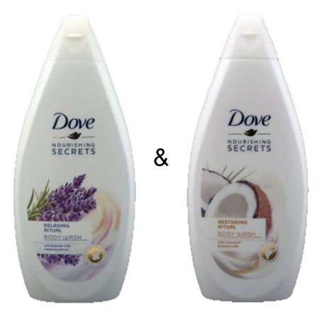 Body Wash Relaxing Ritual 500 by Dove & Body Wash Restoring Ritual 500 by Dove
