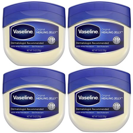 Vaseline Petroleum Jelly  Dermatologist Recommended  Original  100% White Petrolatum  Deep Moisturizer  Relieves Dull  Dry Skin  Soothing & Gentle  13
