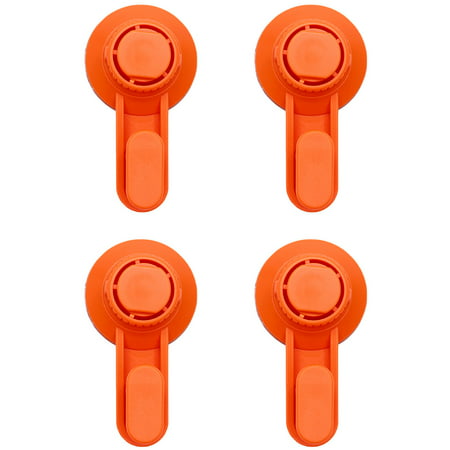 MIANHT Vacuum Cup Hook Hookless Suction Cup Bathroom Kitchen Suction Cup Hook 4PCS - 2022 Vacuum Cup Hook M-#9980