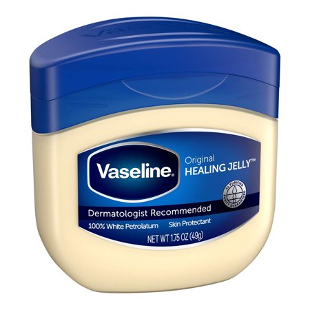 Vaseline 100% Pure Petroleum Jelly  1.75 Oz / 49 Gr Jars (Pack of 3)